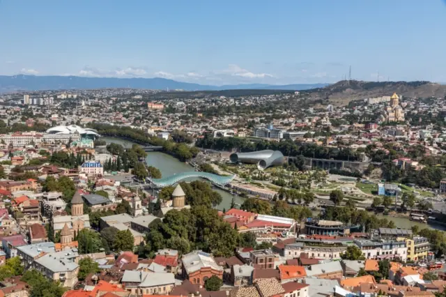 Tbilisi skyline