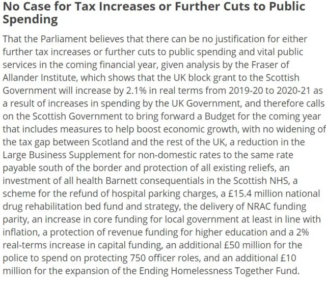 Tory motion