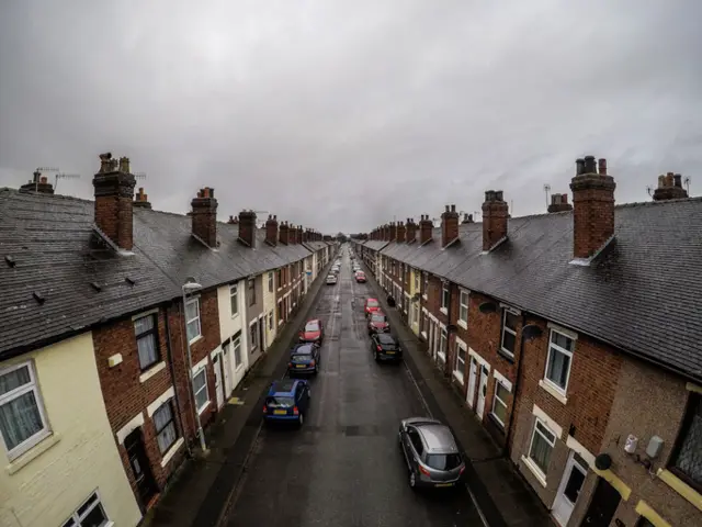 Rows of houses