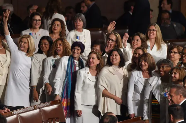 The women in white