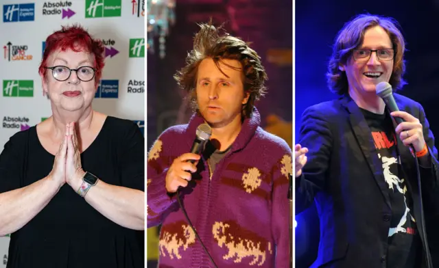 Jo Brand, Milton Jones and Ed Byrne