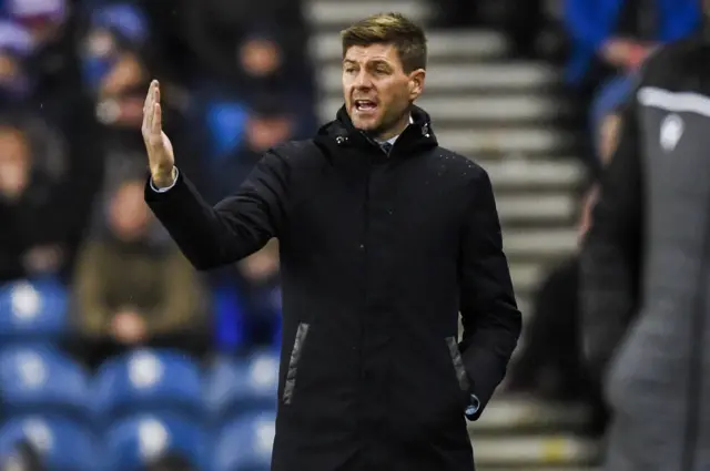 Rangers boss Steven Gerrard