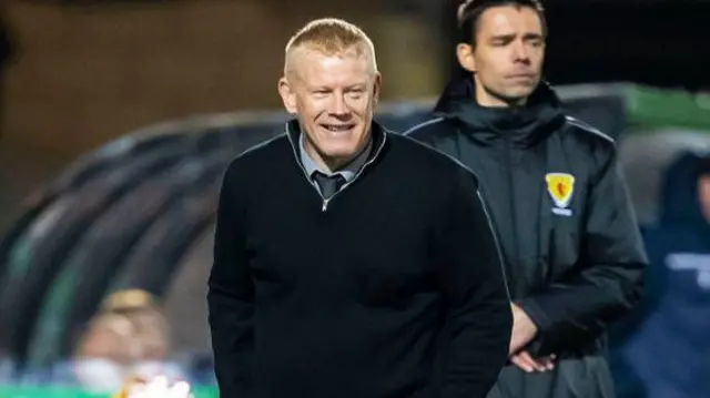 Livingston manager Gary Holt