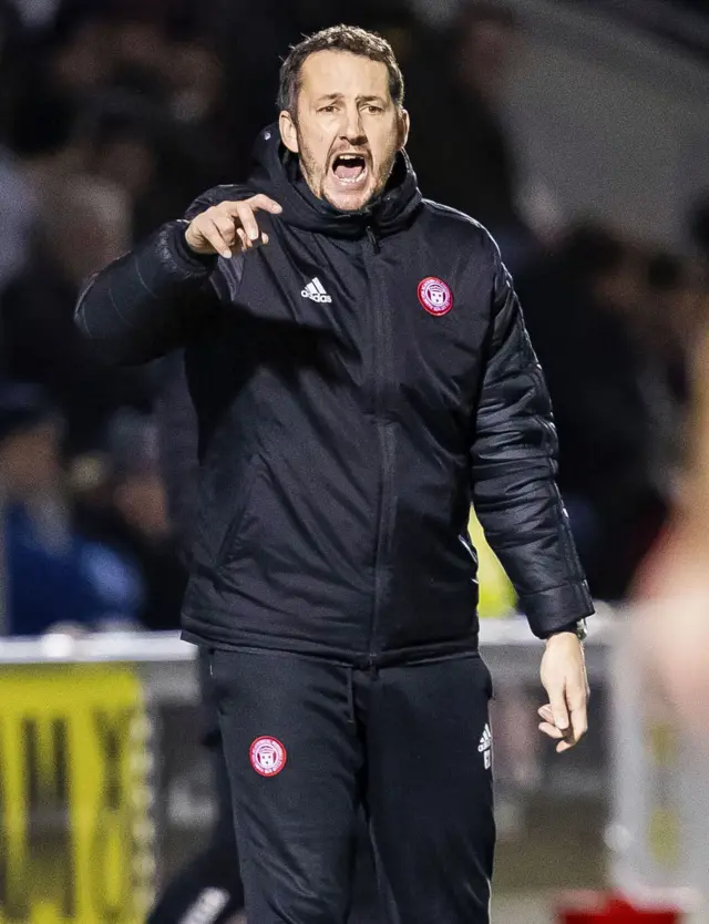 Hamilton Accies assistant manager Guillaume Beuzelin