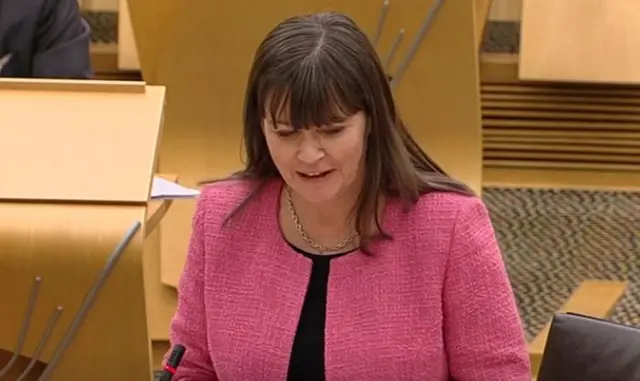 Mental Health Minister Clare Haughey