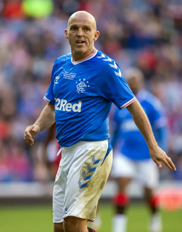 Former Rangers midfielder Alex Rae