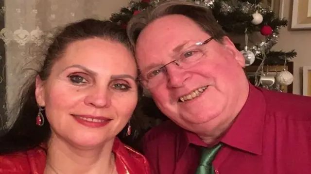 Dr Leela Monti and her partner Robert Tully