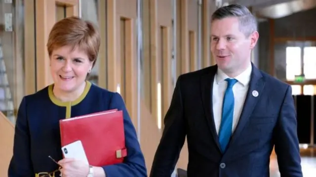 Mr Mackay was tipped as a successor to Nicola Sturgeon