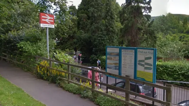 Church Stretton station