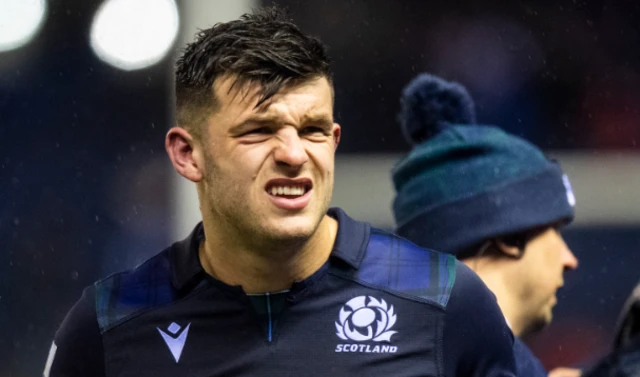 Scotland's Blair Kinghorn at full-time