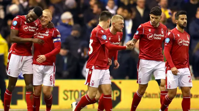 Nottm Forest celebrate