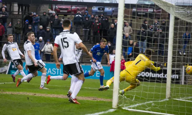 Callum Hendry scores for St Johnstone