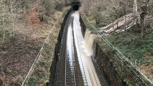 Flooding on the line