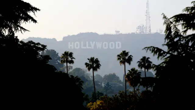 Hollywood hills