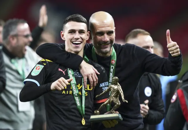 Phil Foden and Guardilla