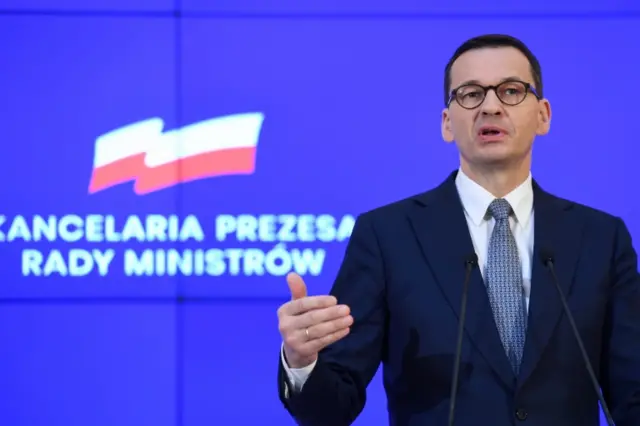 Polish Prime Minister Mateusz Morawiecki. Photo: 10 March 2020