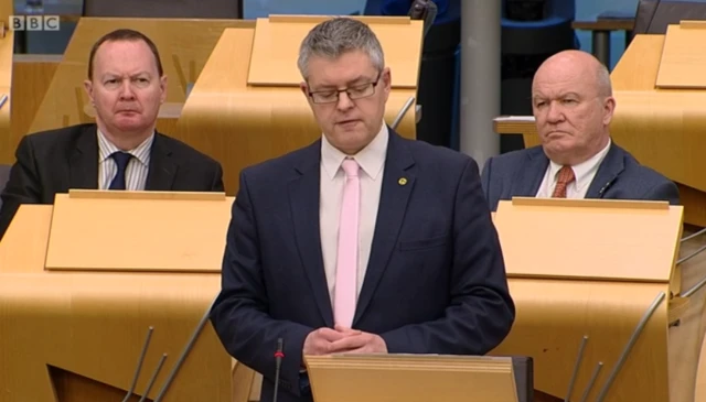 SNP MSP Stuart McMillan