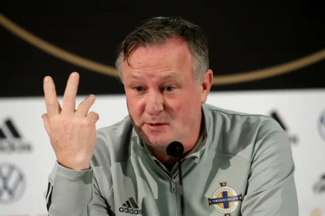 Northern Ireland manager Michael O'Neill