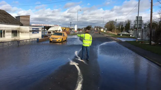 Snaith after the flooding