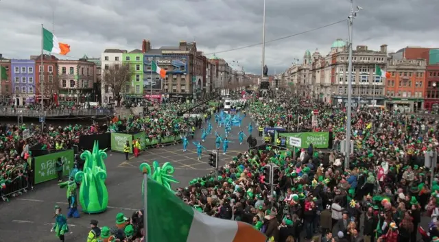 St Patrick's Day parade