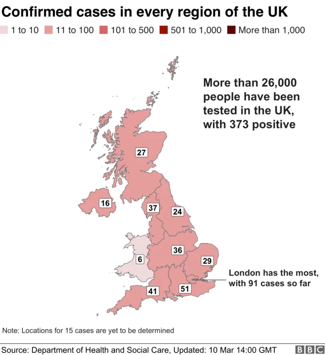 Map of UK