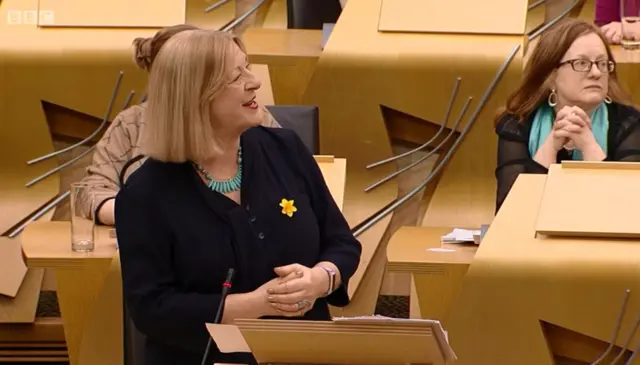 SNP MSP Linda Fabiani