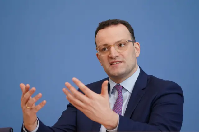 German Health Minister Jens Spahn