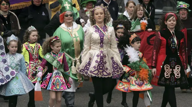 St Patrick's Day parade