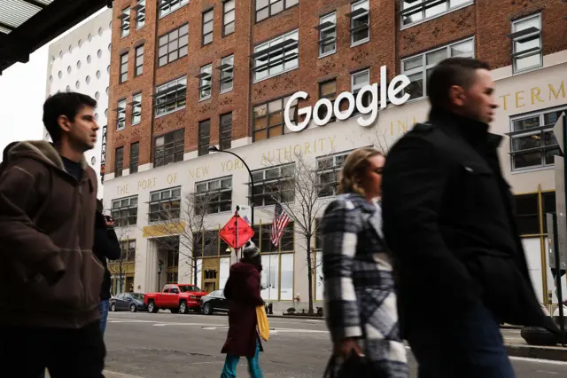 Google's office on downtown Manhattan, New York City.