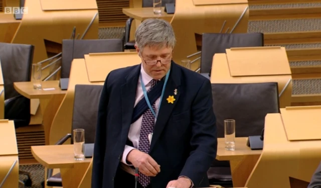 Tory MSP Edward Mountain