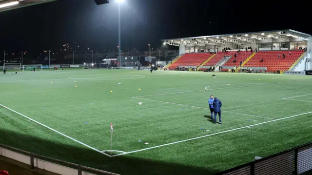 Derry City's Brandywell Stadium is set to host Friday night's League of Ireland clash between the Candystripes and Sligo Rovers