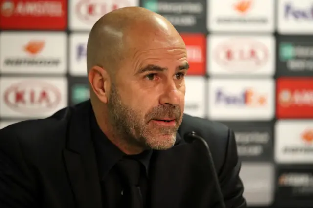 Leverkusen coach Bosz believes playing the second leg without their fans is a disadvantage