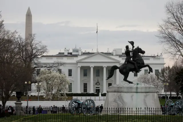 The White House in Washington DC