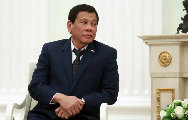 Philippines' President Rodrigo Duterte