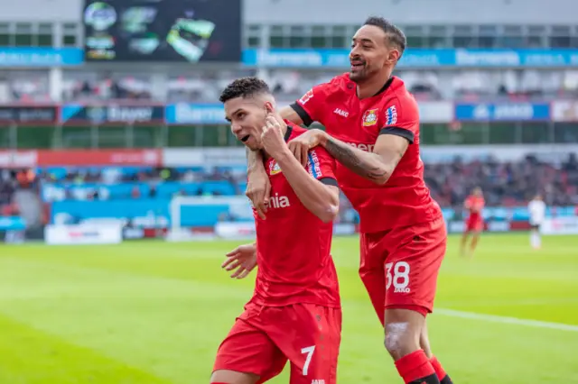 Leverkusen thumped Eintracht Frankfurt 4-0 last time out