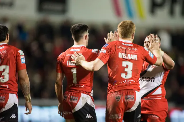 Salford celebrate