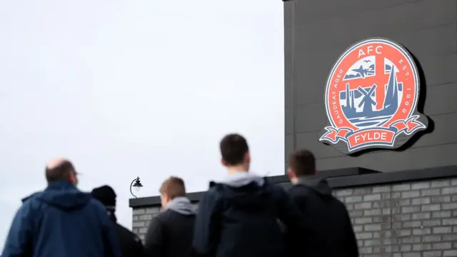 AFC Fylde fans