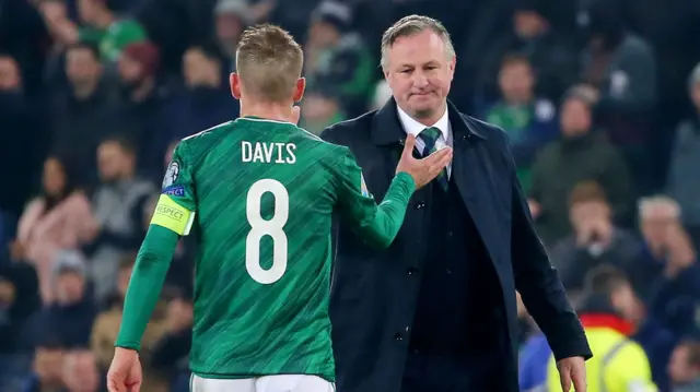 Steven Davis and Michael O'Neill