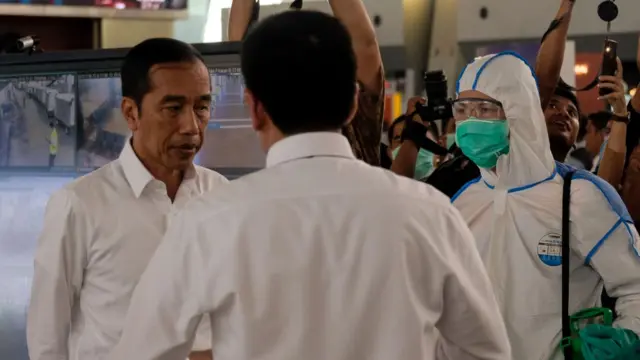 Joko Widodo and coronavirus testing