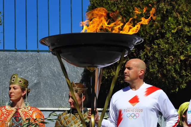 Olympic flame