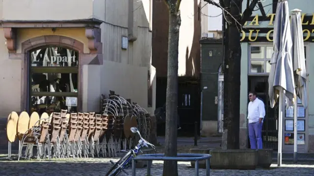 Cafes in Strasbourg shut