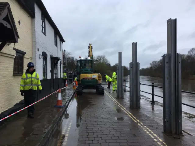 Flood barriers