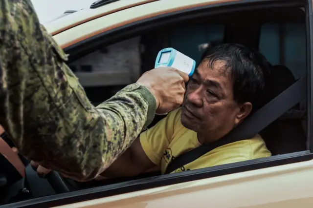 A manila checkpoint