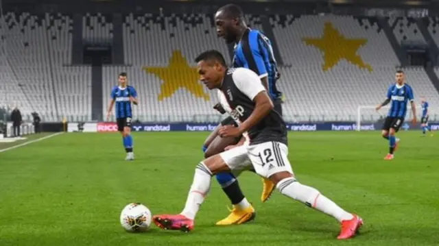 Juventus v Inter Milan behind closed doors