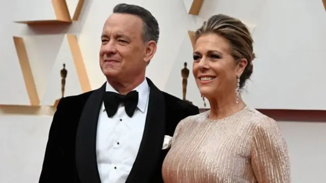 Tom Hanks and Rita Wilson