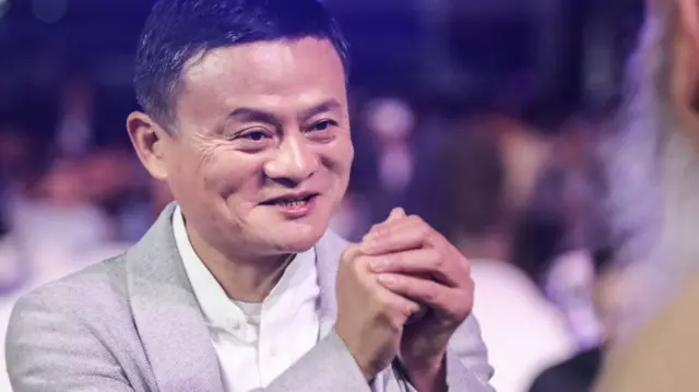 Chinese billionaire and co-founder of Alibaba Jack Ma