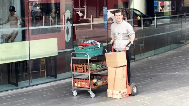 Food leaving Curve theatre