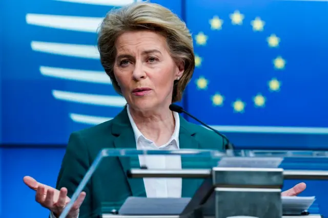 European Commission President Ursula von der Leyen