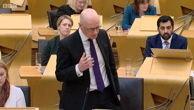 Education Secretary John Swinney