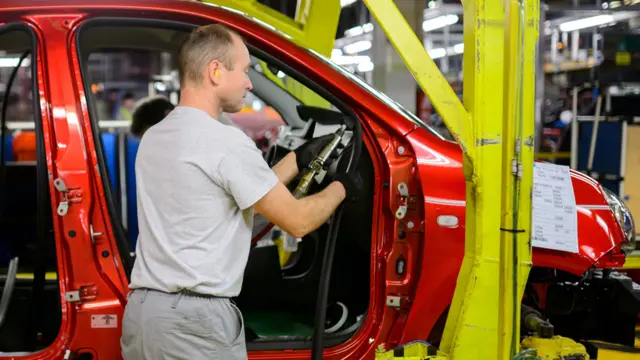 Car worker in Slovenia